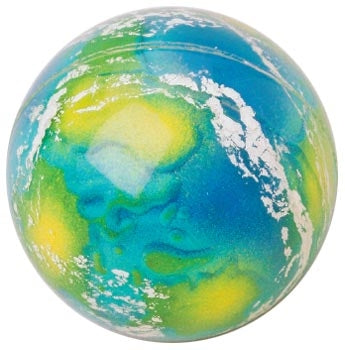 Earth bouncy hot sale ball